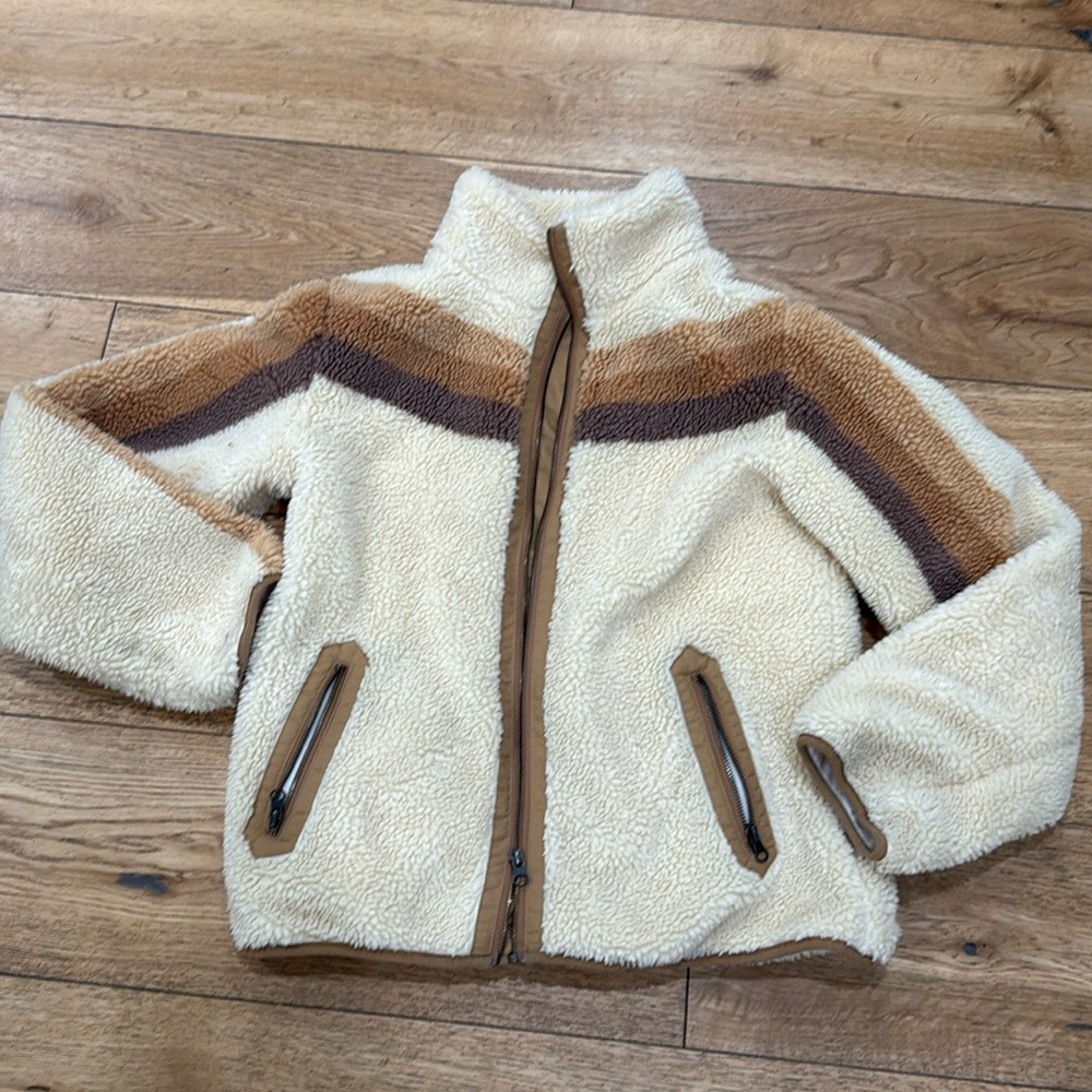 Faherty Sherpa fleece jacket
